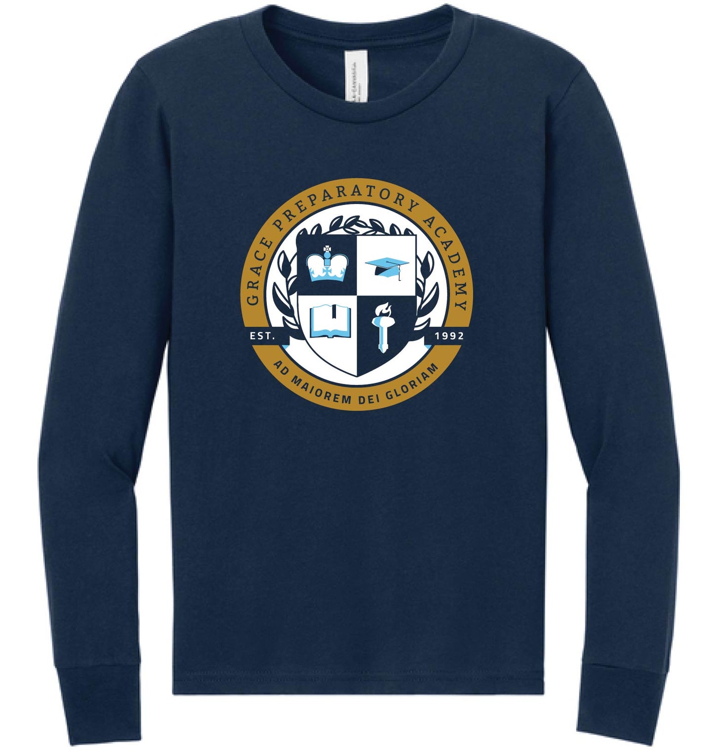 008C-GPAFALL26 YOUTH LONG SLEEVE T-SHIRT - SEAL LOGO