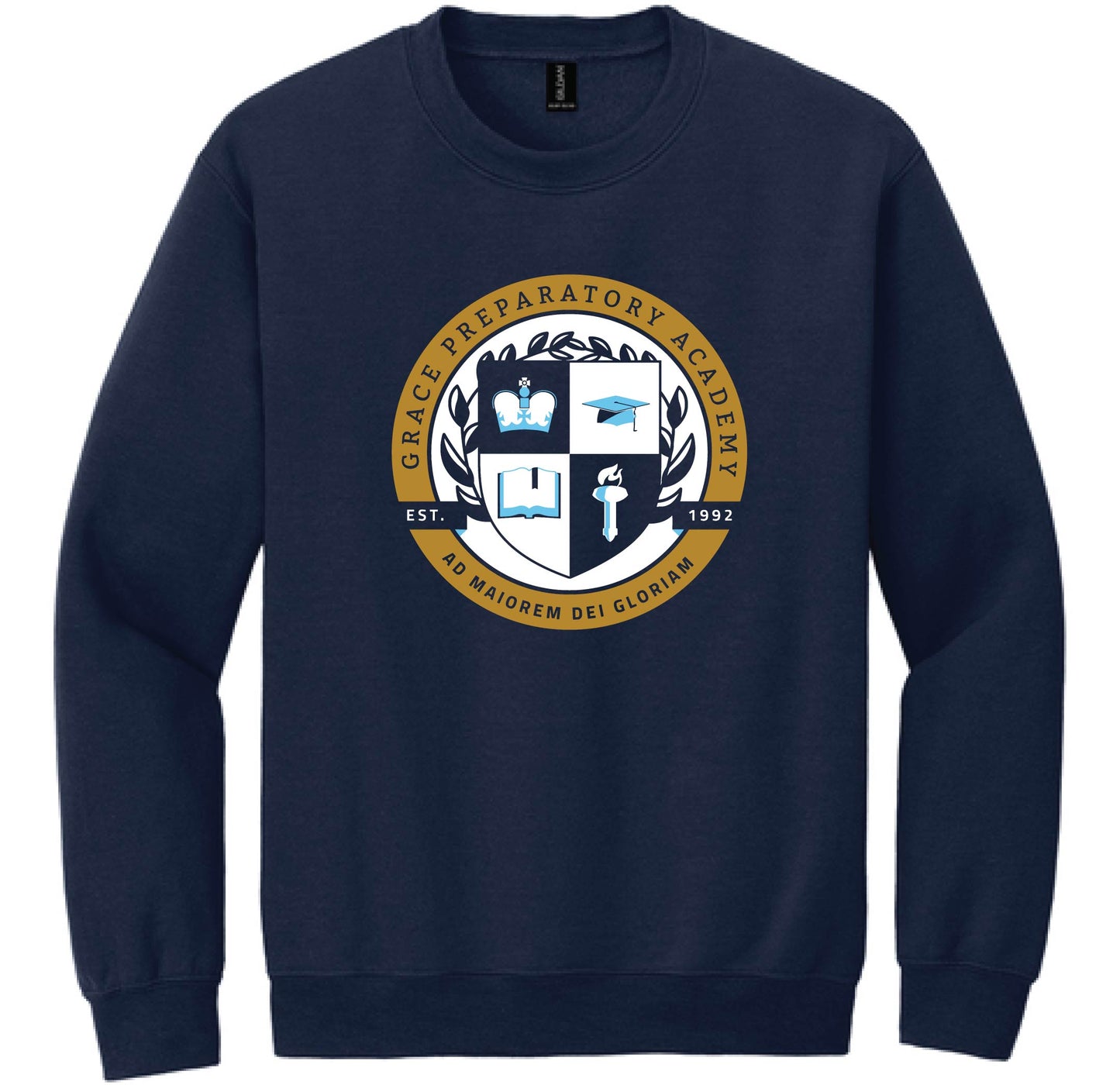 008F-GPAFALL26 ADULT CREWNECK SWEATSHIRT - SEAL LOGO