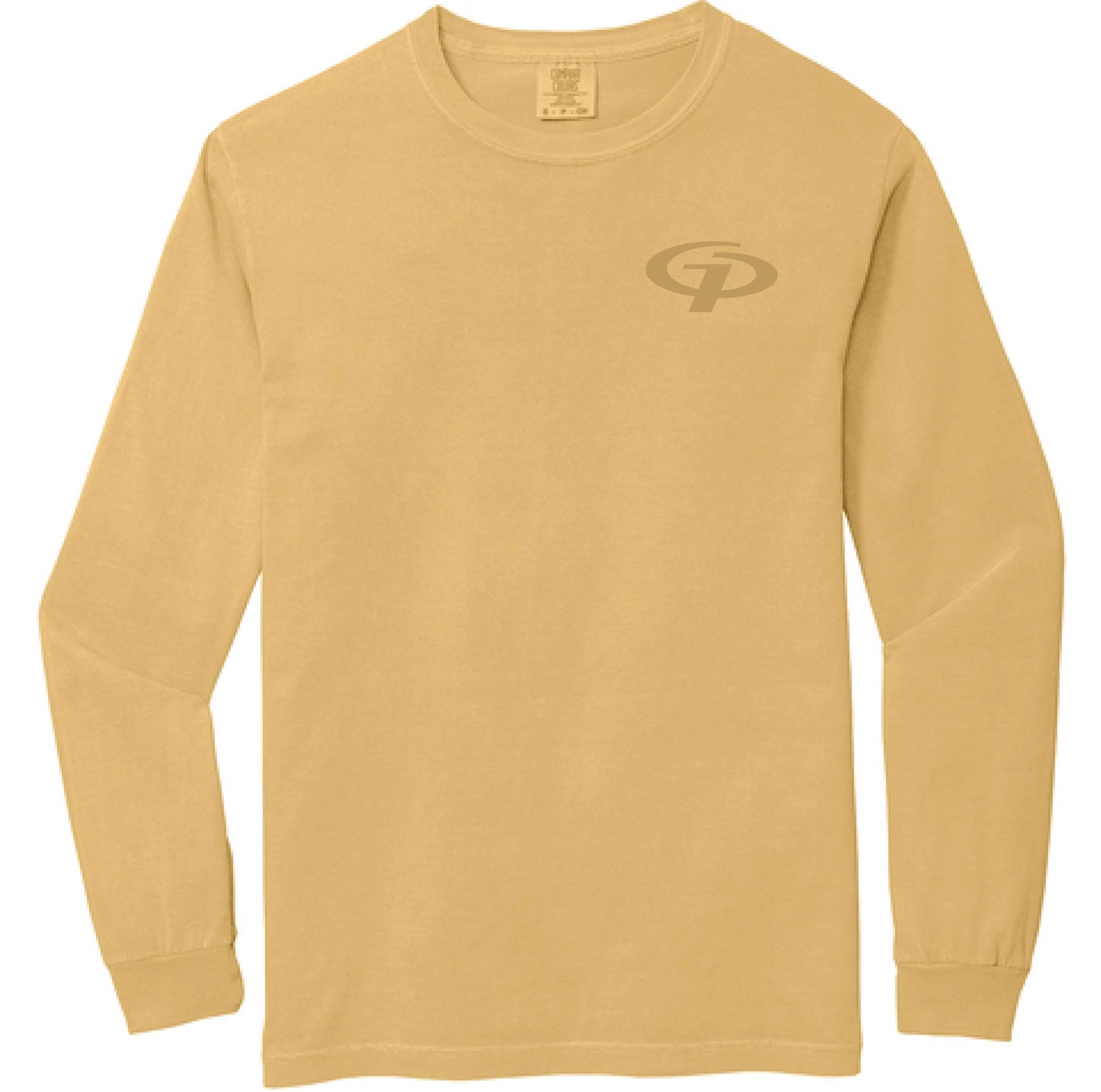 021B-GPAFALL26 EMBROIDERED COMFORT COLORS LONG SLEEVE