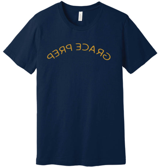 022B-GPAFALL26 ADULT SHORT SLEEVE T-SHIRT - BACKWARDS LOGO