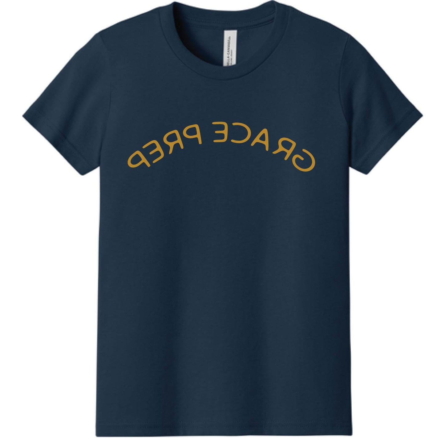 022A-GPAFALL26 YOUTH SHORT SLEEVE T-SHIRT - BACKWARDS LOGO