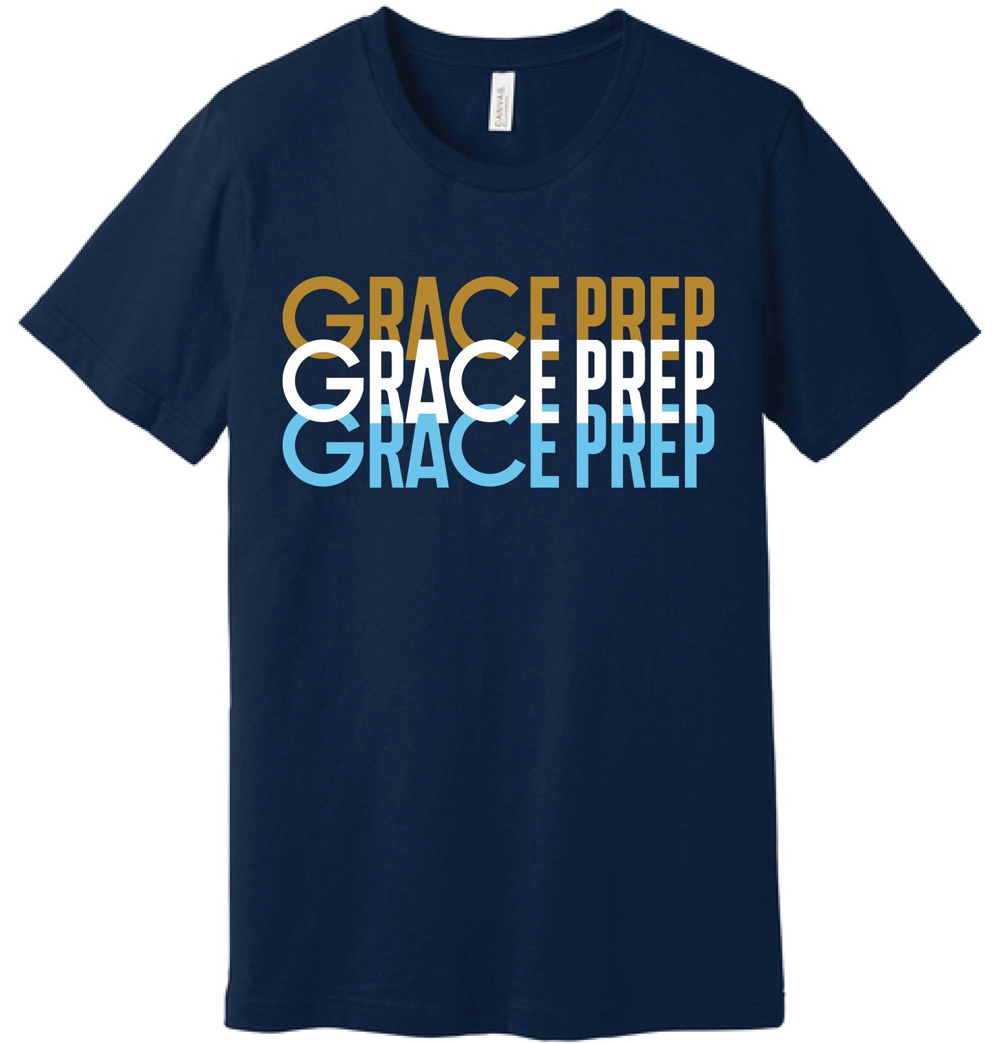 023B-GPAFALL26 ADULT SHORT SLEEVE T-SHIRT - STACKED LOGO