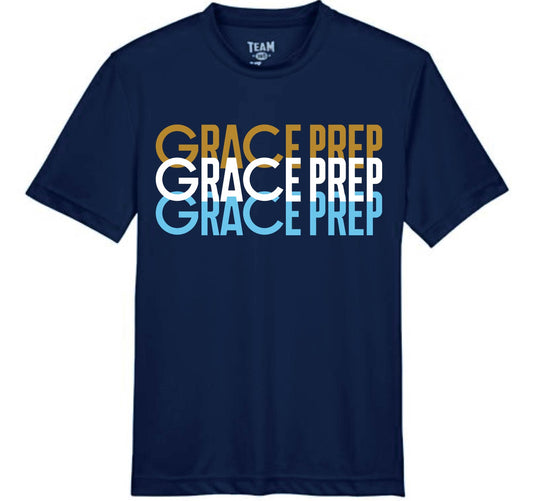 023I-GPAFALL26 YOUTH DRIFIT T-SHIRT - STACKED LOGO