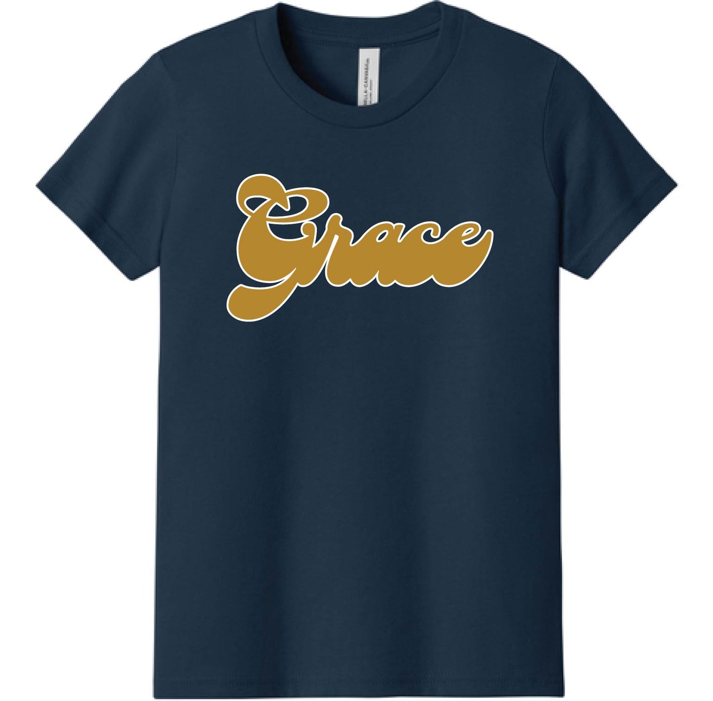 025A-GPAFALL26 YOUTH SHORT SLEEVE T-SHIRT - THICK SCRIPT