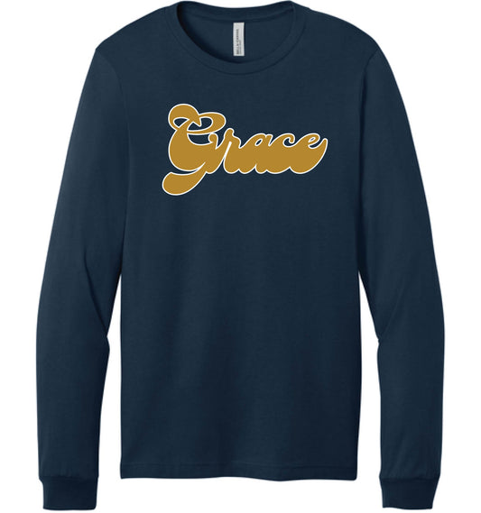 025D-GPAFALL26 ADULT LONG SLEEVE T-SHIRT - THICK SCRIPT