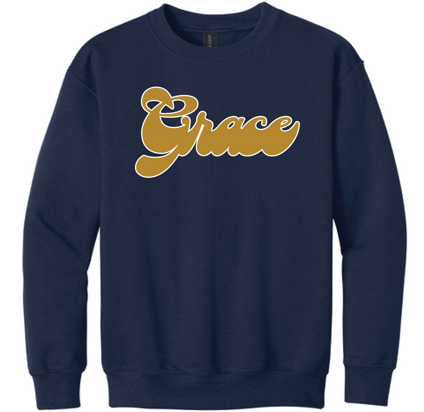 025E-GPAFALL26 YOUTH CREWNECK SWEATSHIRT - THICK SCRIPT