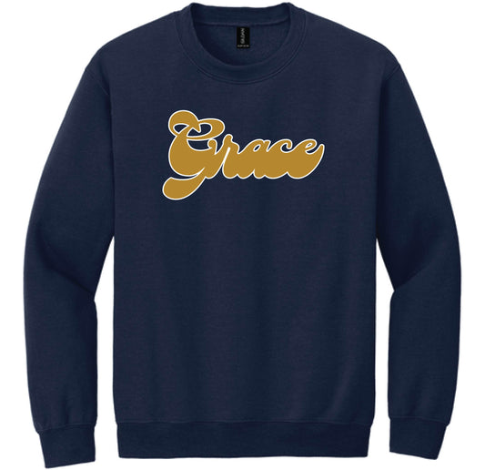025F-GPAFALL26 ADULT CREWNECK SWEATSHIRT - THICK SCRIPT