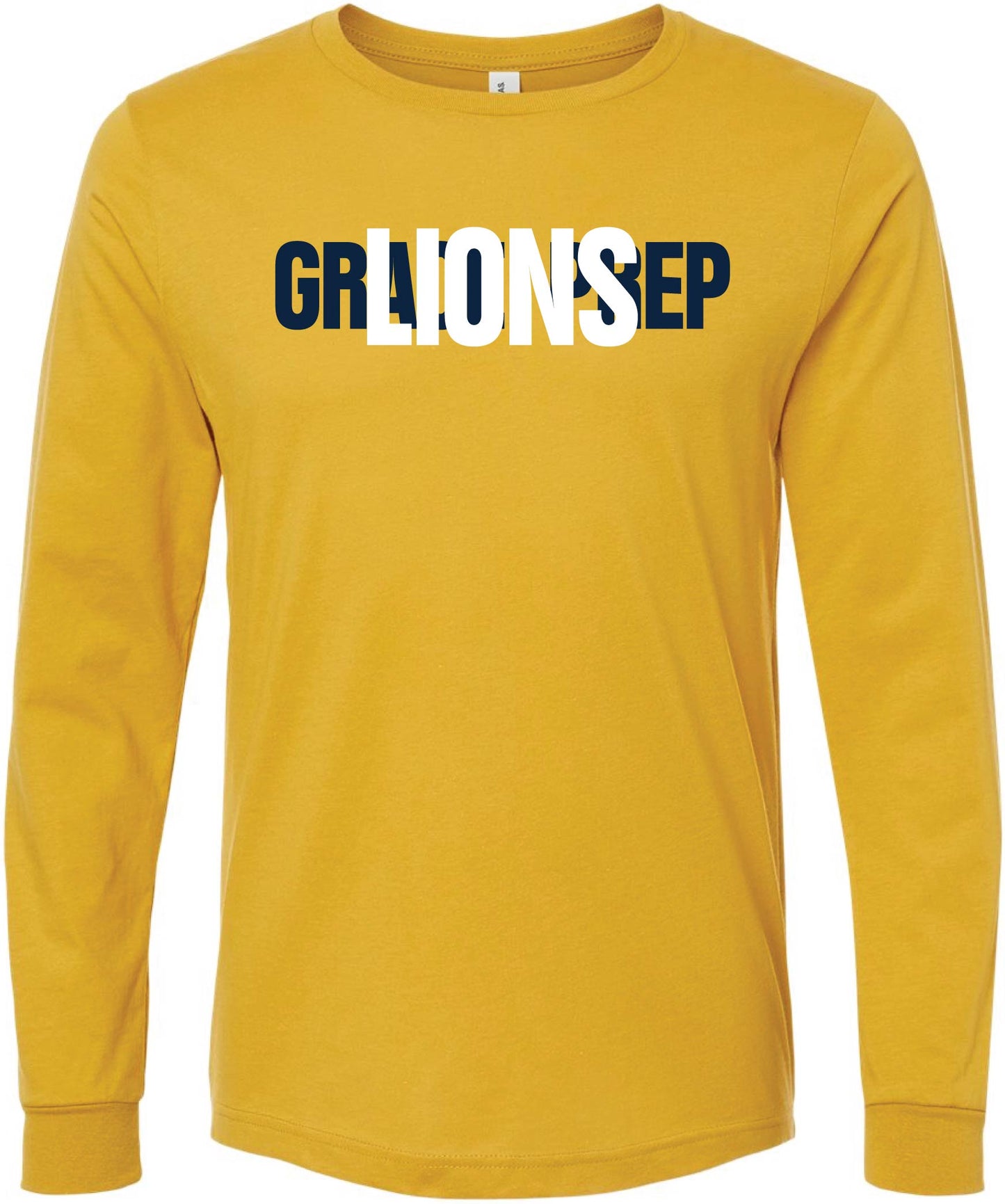 027D-GPAFALL26 ADULT LONG SLEEVE T-SHIRT - LAYERED LIONS