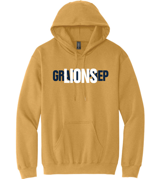 027F-GPAFALL26 ADULT PULOVER HOODIE - LAYERED LIONS