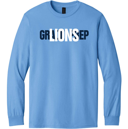 027J-GPAFALL26 ADULT LONG SLEEVE T-SHIRT - LAYERED LIONS