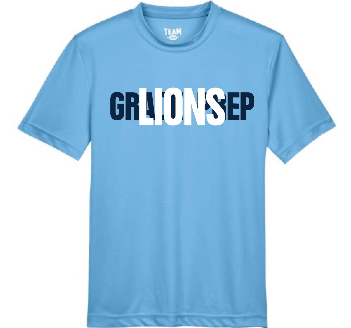 027K-GPAFALL26 YOUTH DRIFIT T-SHIRT - LAYERED LIONS