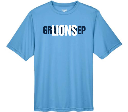 027L-GPAFALL26 ADULT DRIFIT T-SHIRT - LAYERED LIONS