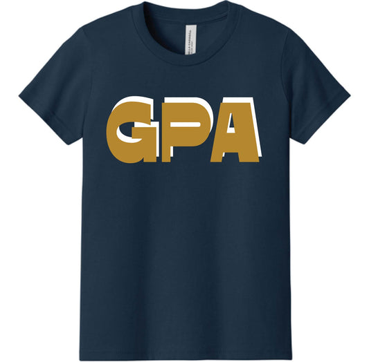028A-GPAFALL26 YOUTH SHORT SLEEVE T-SHIRT - SHADOW GPA
