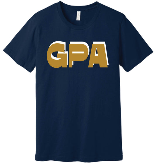 028B-GPAFALL26 ADULT SHORT SLEEVE T-SHIRT - SHADOW GPA