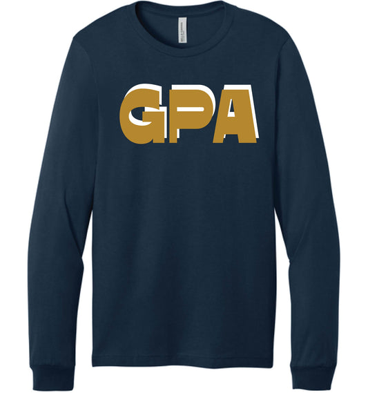 028D-GPAFALL26 ADULT LONG SLEEVE T-SHIRT - SHADOW GPA