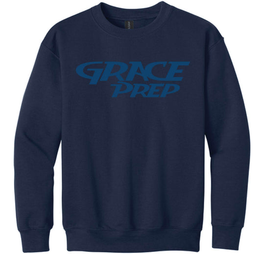 029E-GPAFALL26 YOUTH CREWNECK SWEATSHIRT - TONAL