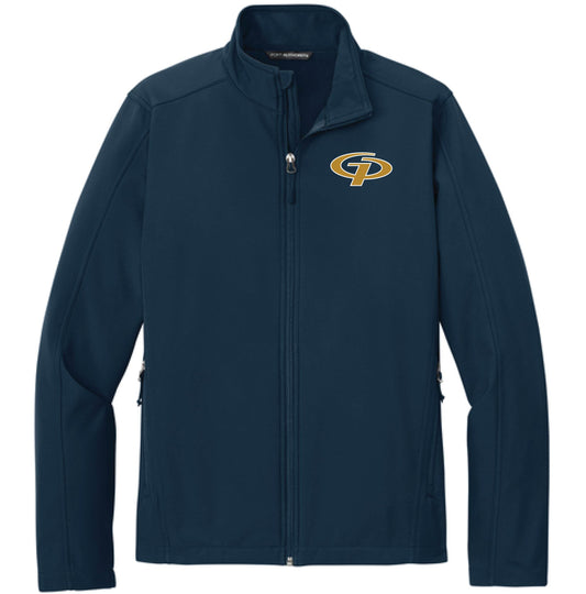 030A-GPAFALL26 EMBROIDERED MEN'S SOFT SHELL JACKET