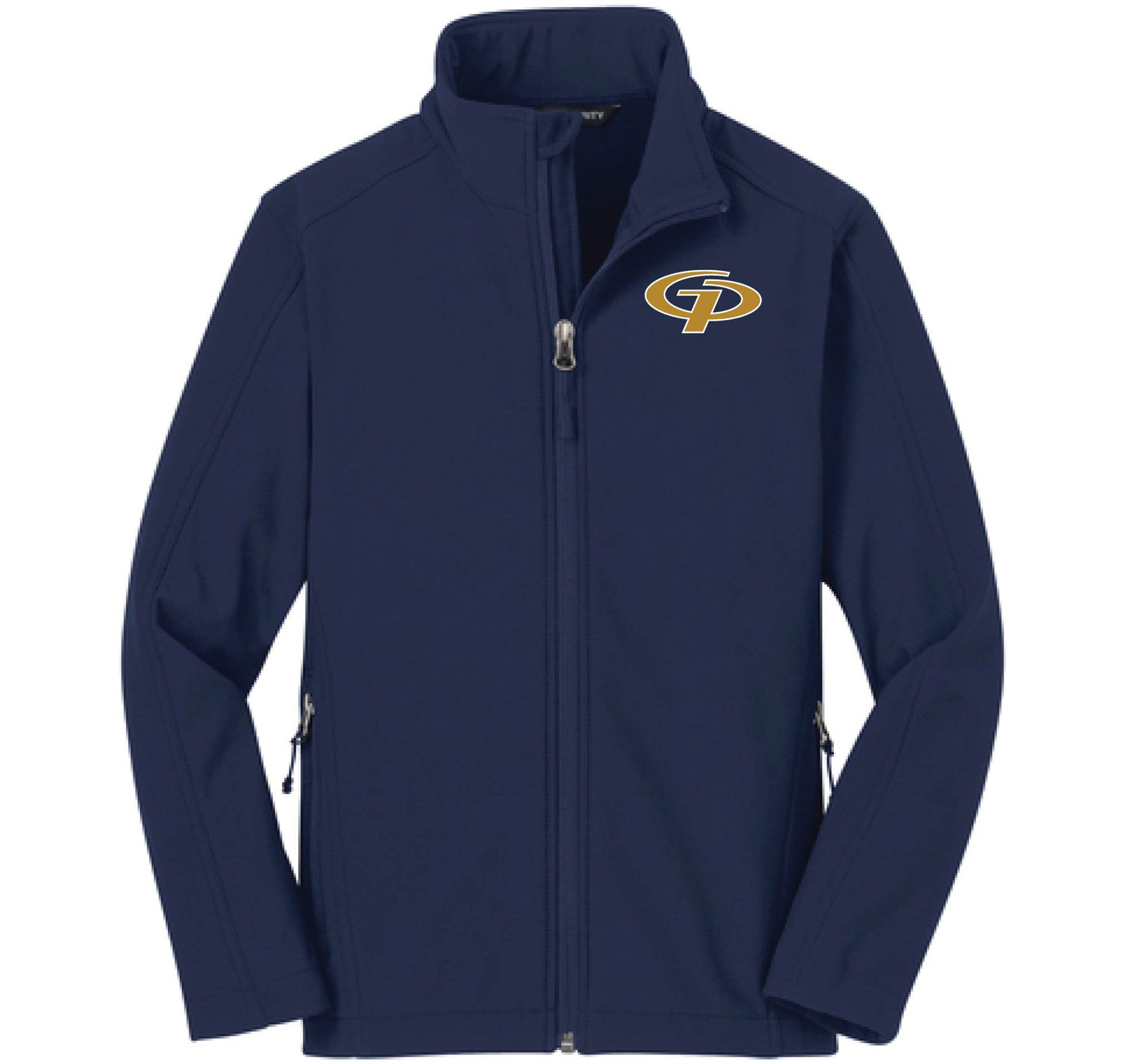 030C-GPAFALL26 EMBROIDERED YOUTH SOFT SHELL JACKET
