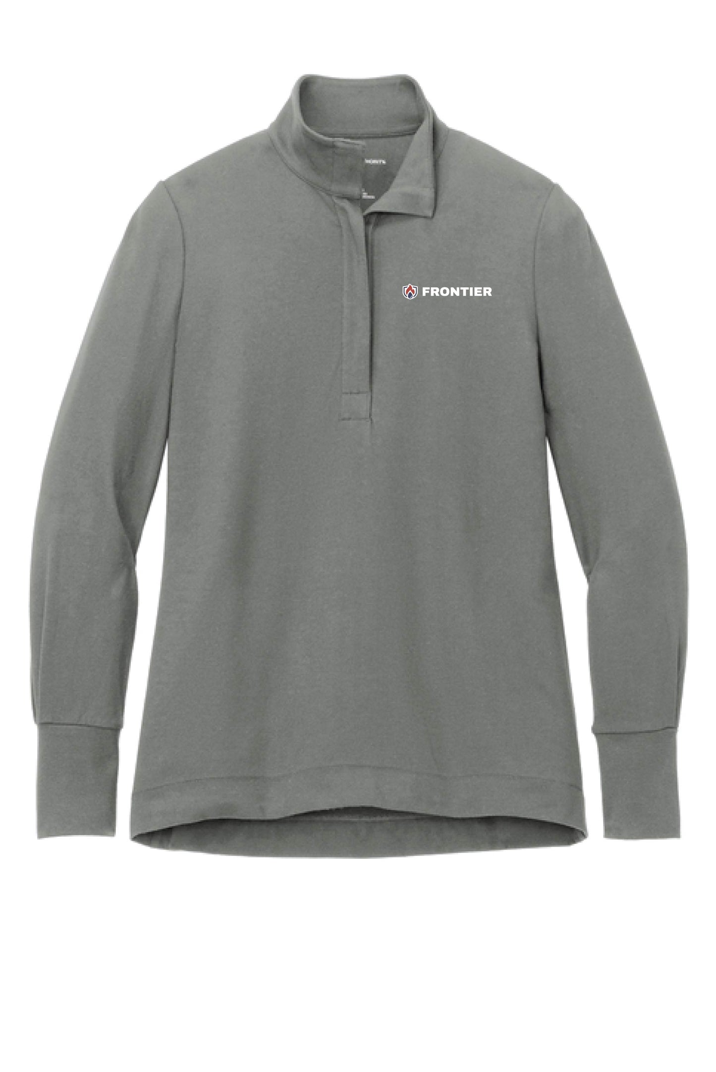 Frontier Restoration Women's 1/4 Zip - Full-Color Logo