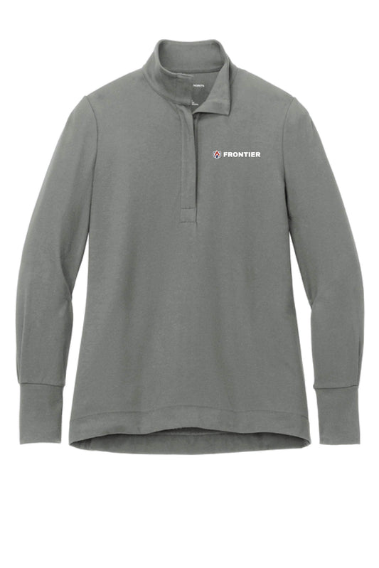 Frontier Restoration Women's 1/4 Zip - Full-Color Logo