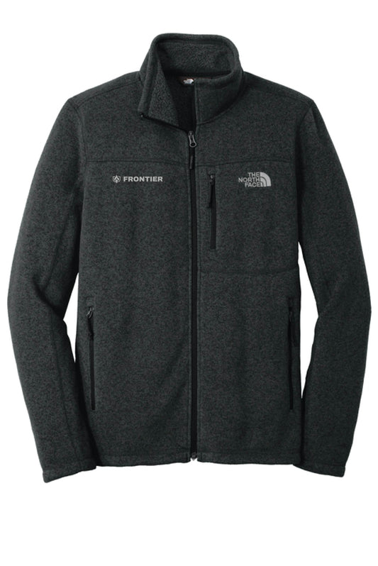 Frontier Restoration The North Face® Sweater Fleece Jacket - Single-Color Logo