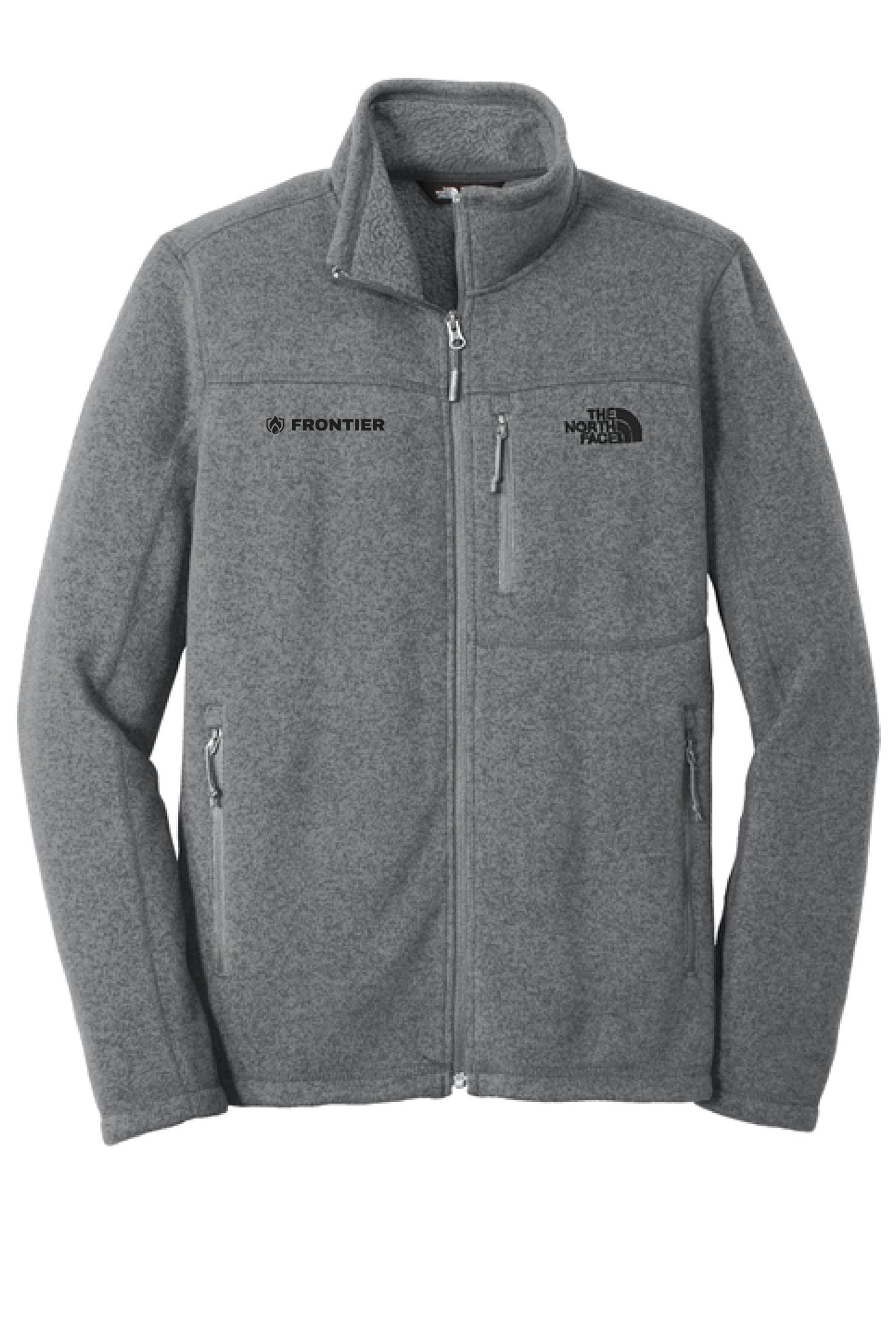 Frontier Restoration The North Face® Sweater Fleece Jacket - Single-Color Logo