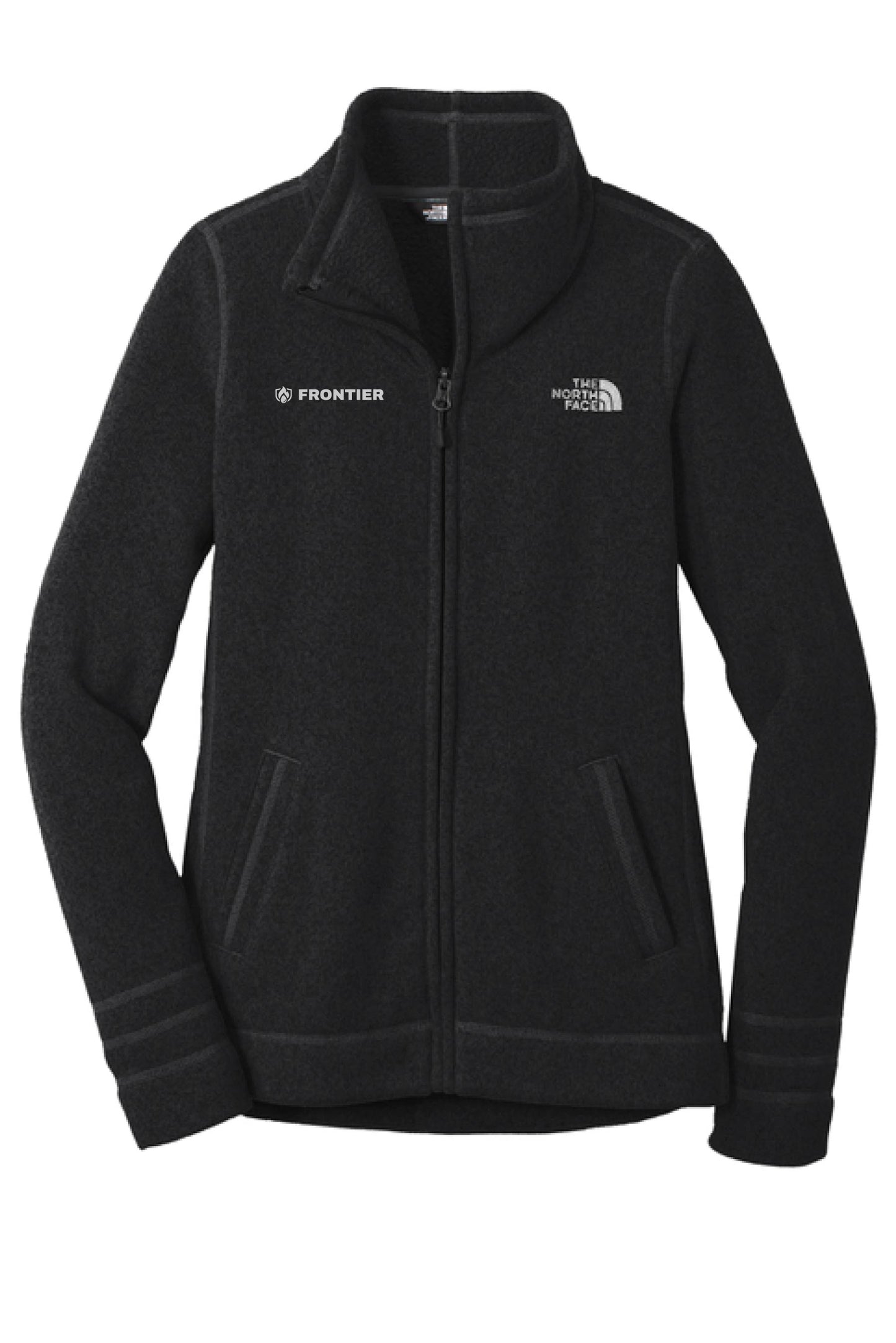 Frontier Restoration Women's The North Face® Sweater Fleece Jacket - Single-Color Logo
