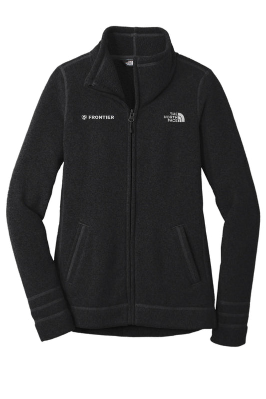 Frontier Restoration Women's The North Face® Sweater Fleece Jacket - Single-Color Logo