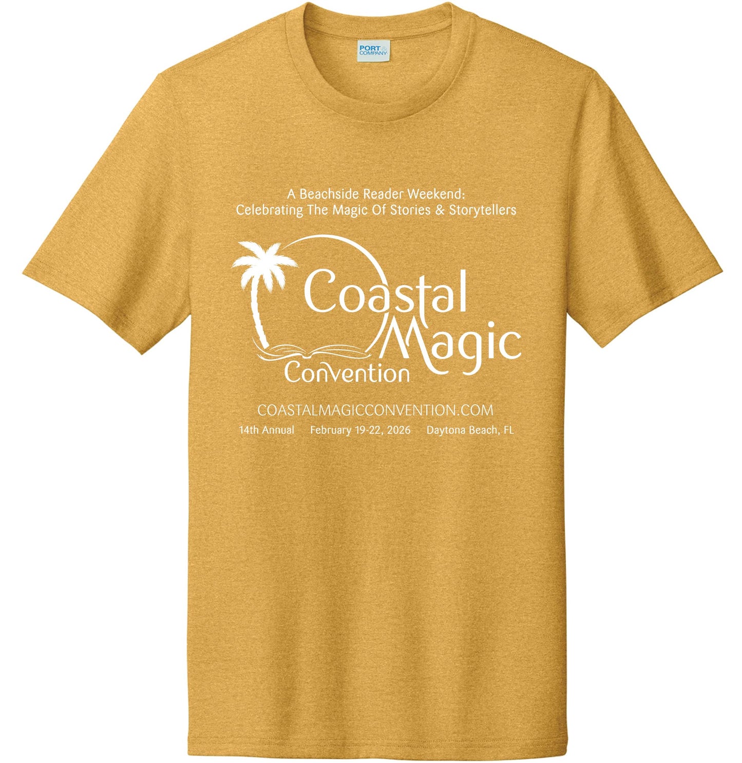 Coastal Magic 2026 T Shirt - Single Color Version