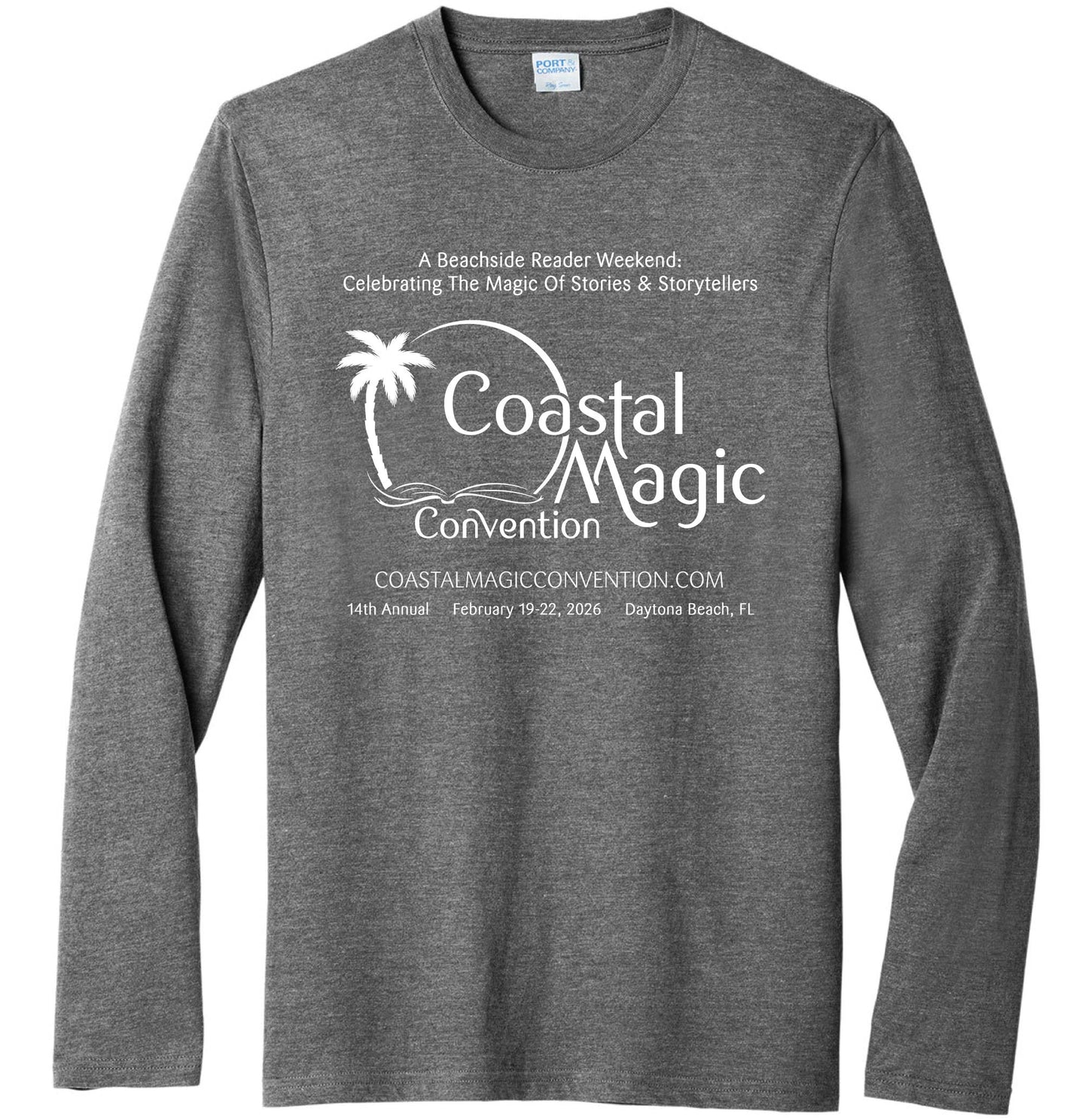 Coastal Magic 2026 Long Sleeve T Shirt - Single Color Version