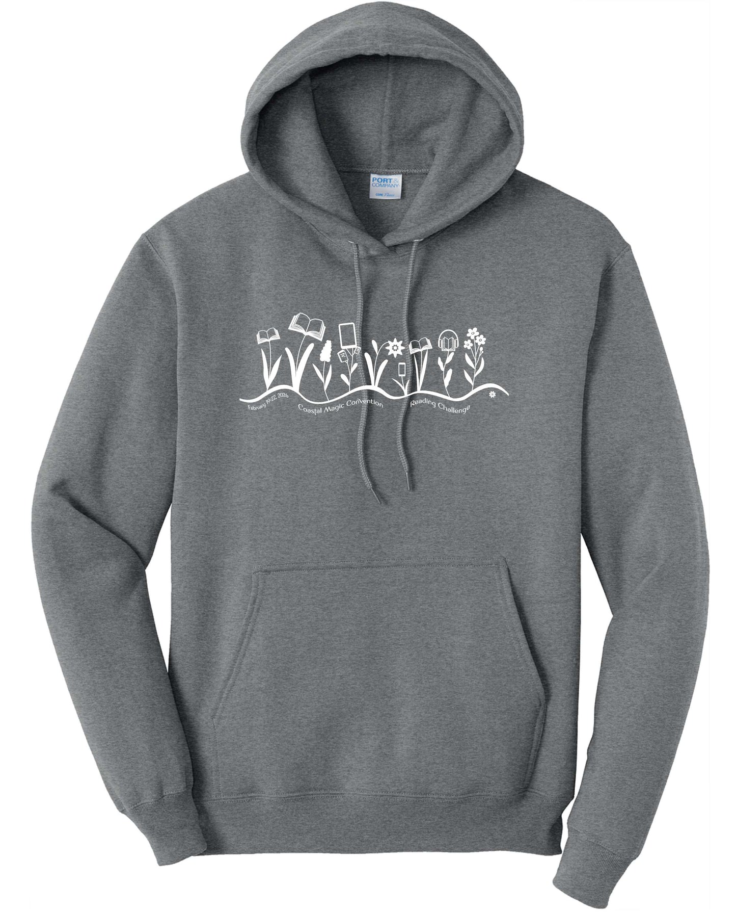 Coastal Magic 2026 Books and Flowers Hoodie